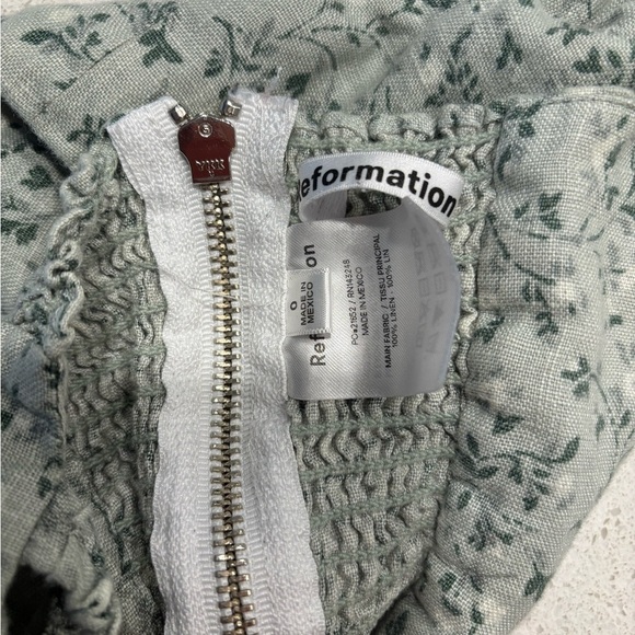 Reformation Clyde Linen Tank, 100% Linen, Size 0 - Picture 4 of 8